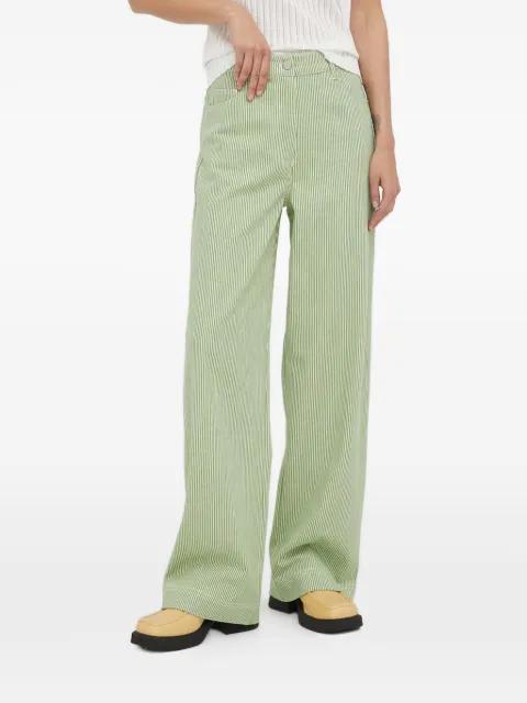 striped-pattern trousers by REMAIN BIRGER CHRISTENSEN