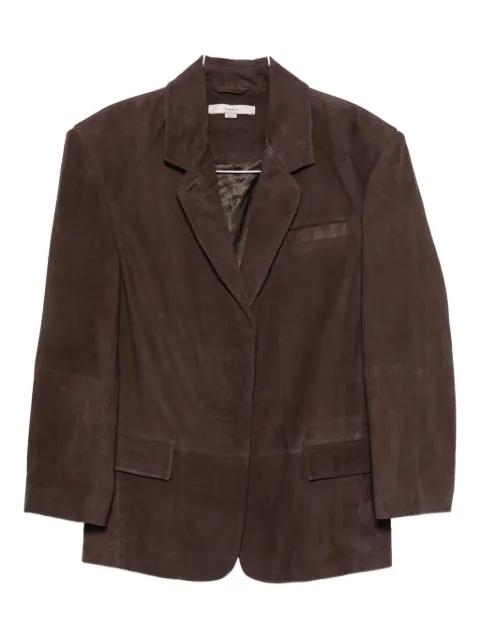 suede single-breasted blazer by REMAIN BIRGER CHRISTENSEN