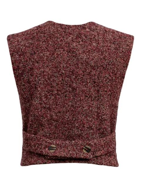 zipped vest top by REMAIN BIRGER CHRISTENSEN