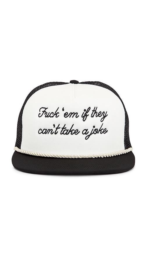 Remington Stone Joker Trucker Hat in Black by REMINGTON STONE