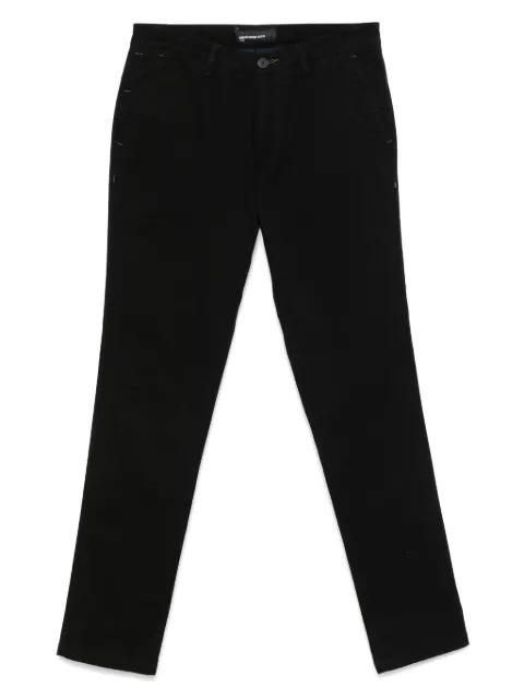 logo-patch trousers by REMUS UOMO