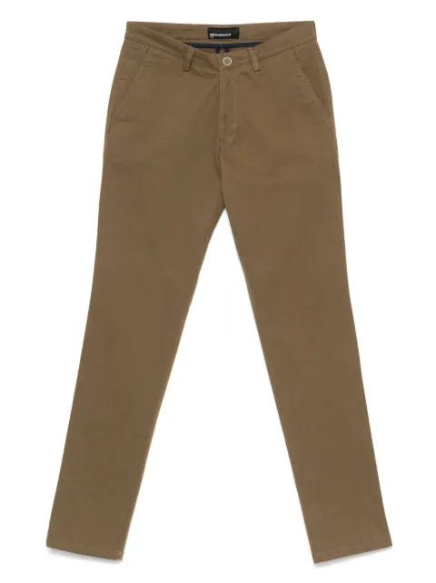 logo-patch trousers by REMUS UOMO