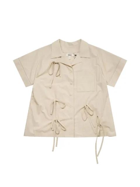 Bunny bow-detail shirt by RENAISSANCE RENAISSANCE