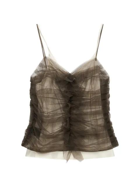Deedee ruffled camisole top by RENAISSANCE RENAISSANCE