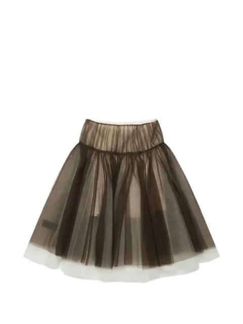 Downtown tulle-layered mini skirt by RENAISSANCE RENAISSANCE