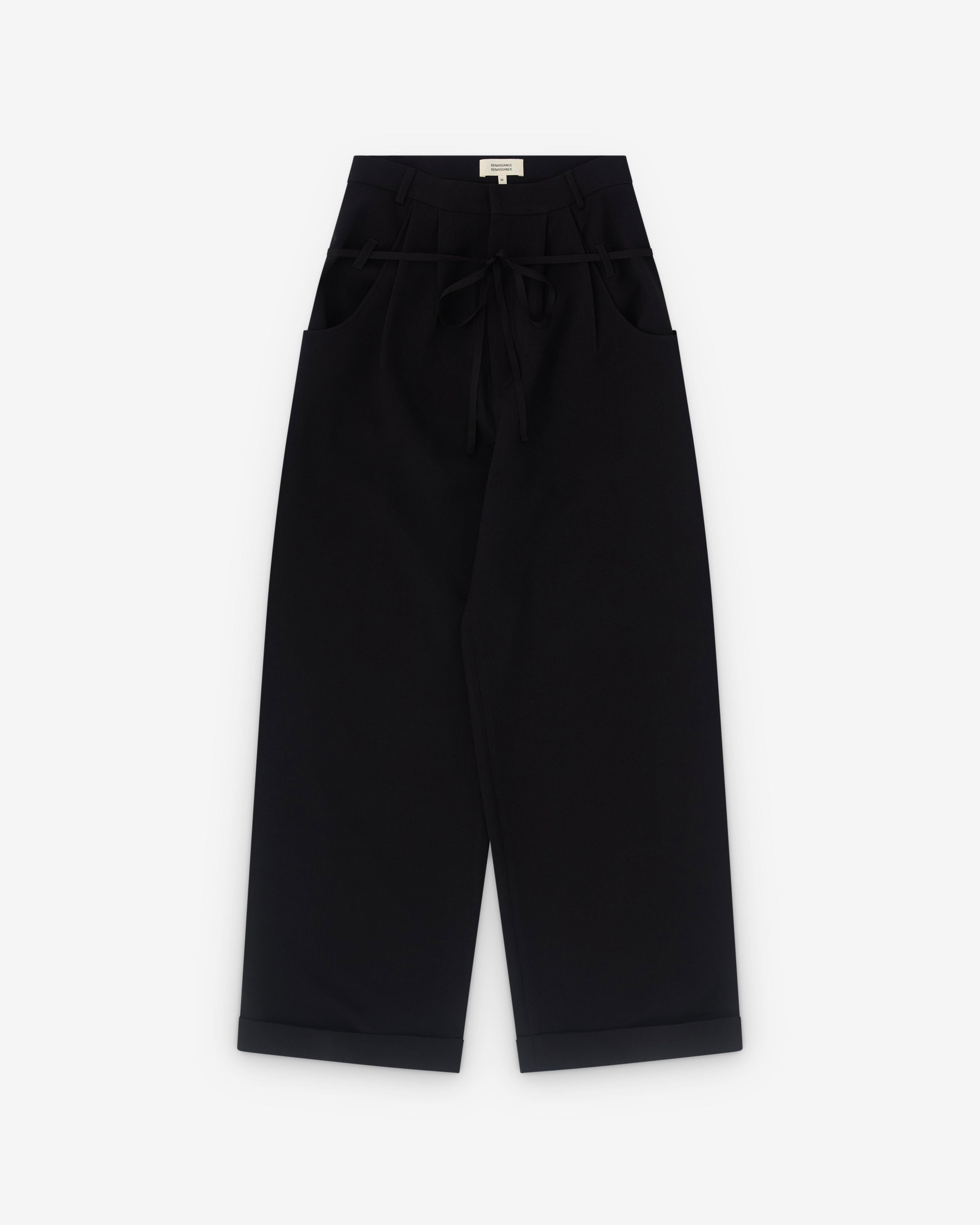 Renaissance Renaissance - Women’s New York Pant - (Black) by RENAISSANCE RENAISSANCE