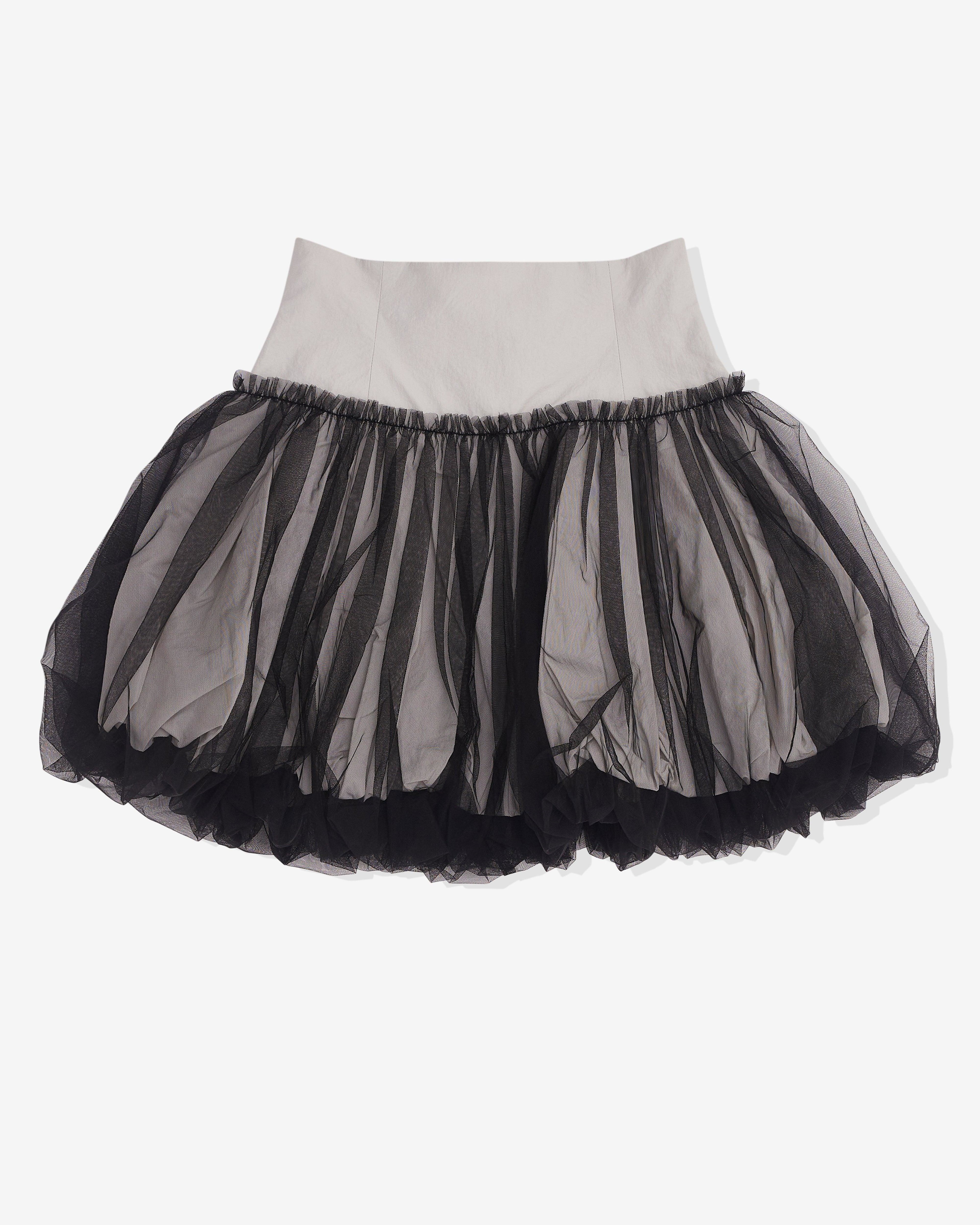 Renaissance Renaissance - Women’s Qajar Tulle Skirt - (Grey) by RENAISSANCE RENAISSANCE