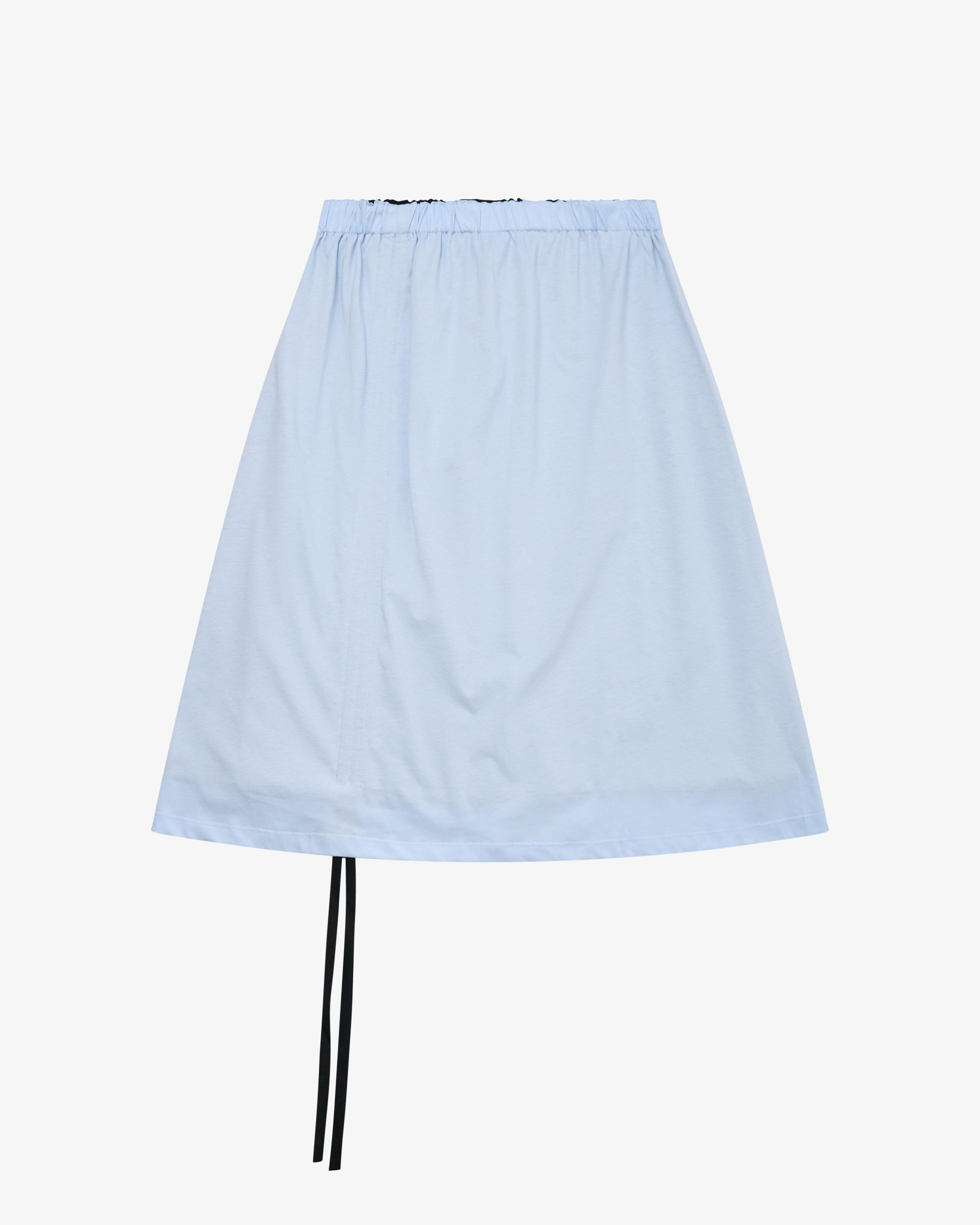 Renaissance Renaissance - Women's Samantha Reversible Skirt - (Black/Blue) by RENAISSANCE RENAISSANCE