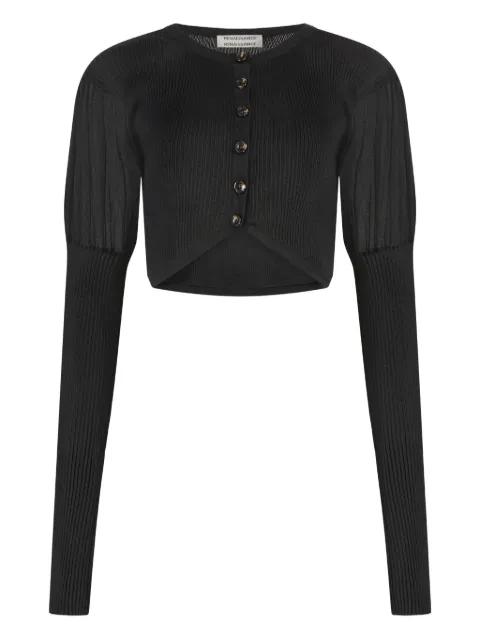 ribbed cardigan by RENAISSANCE RENAISSANCE