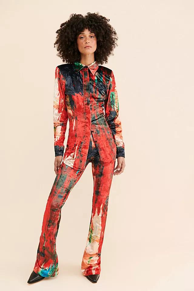 Rendoll Santana Velvet Pants by RENDOLL | FREE PEOPLE