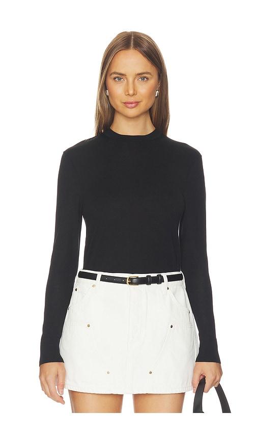 RENGGLI Crewneck Sweater in Black by RENGGLI