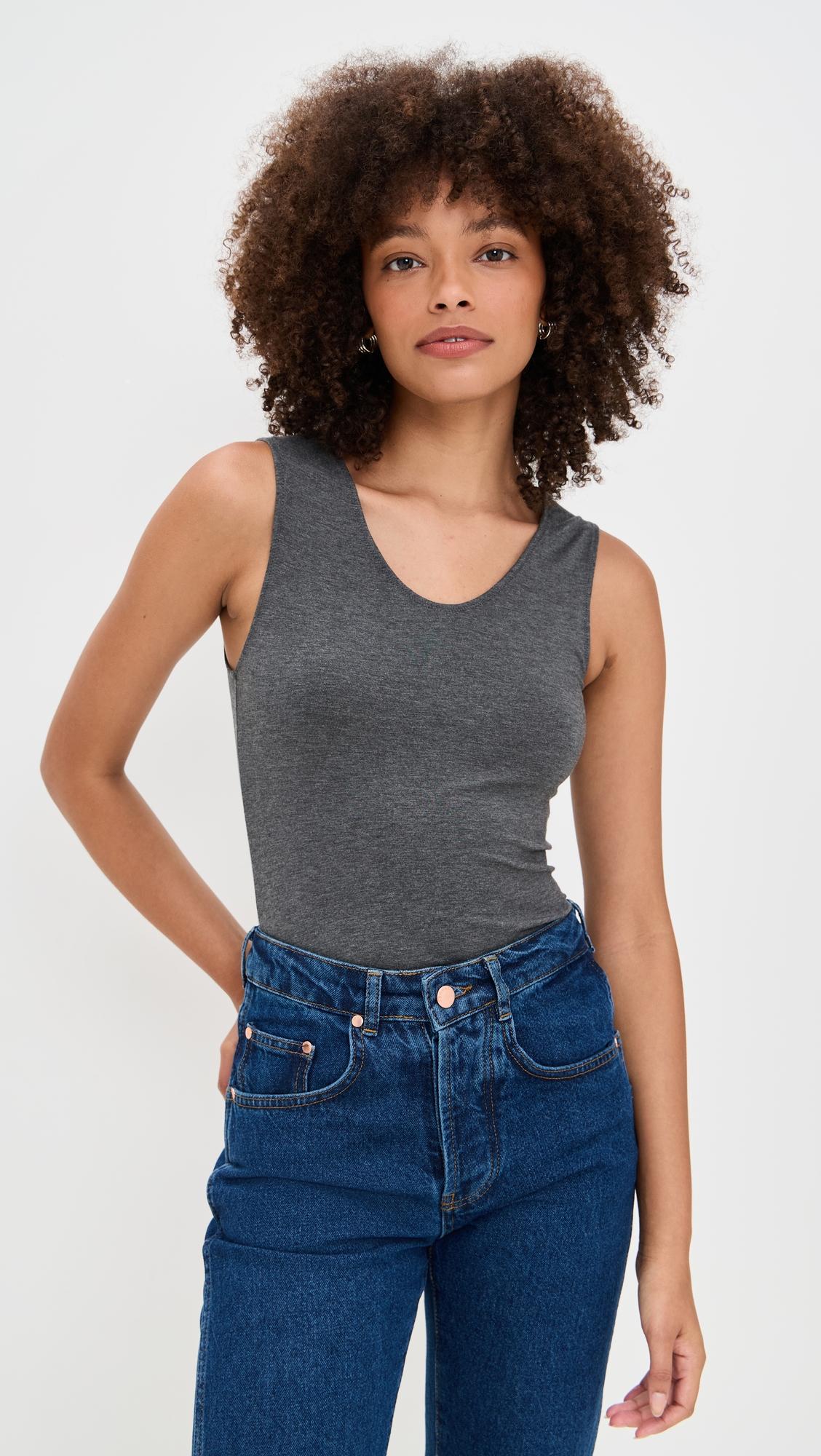 Scoop Neck Tank by RENGGLI
