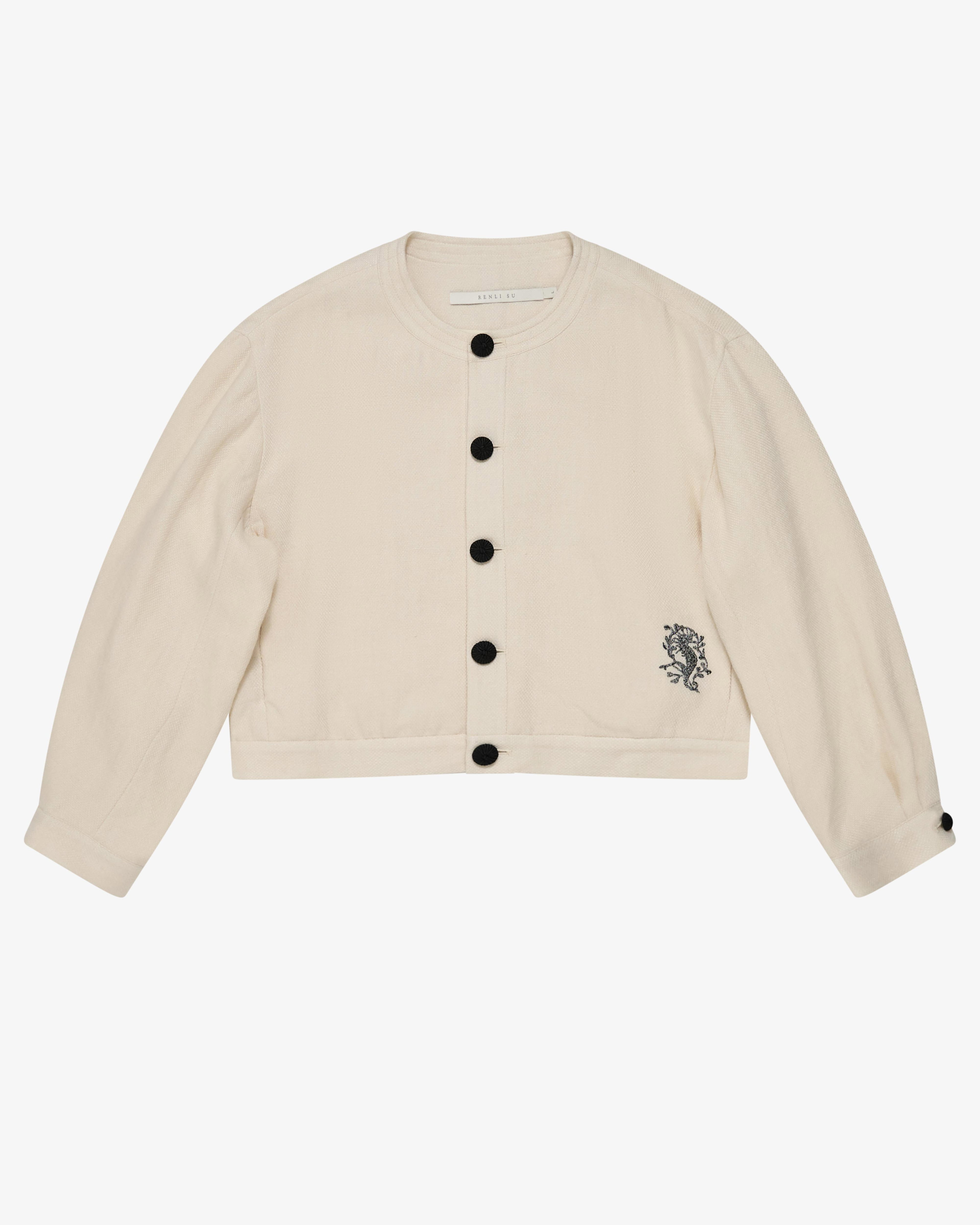 RENLI SU - Women's Jacket - (White) by RENLI SU