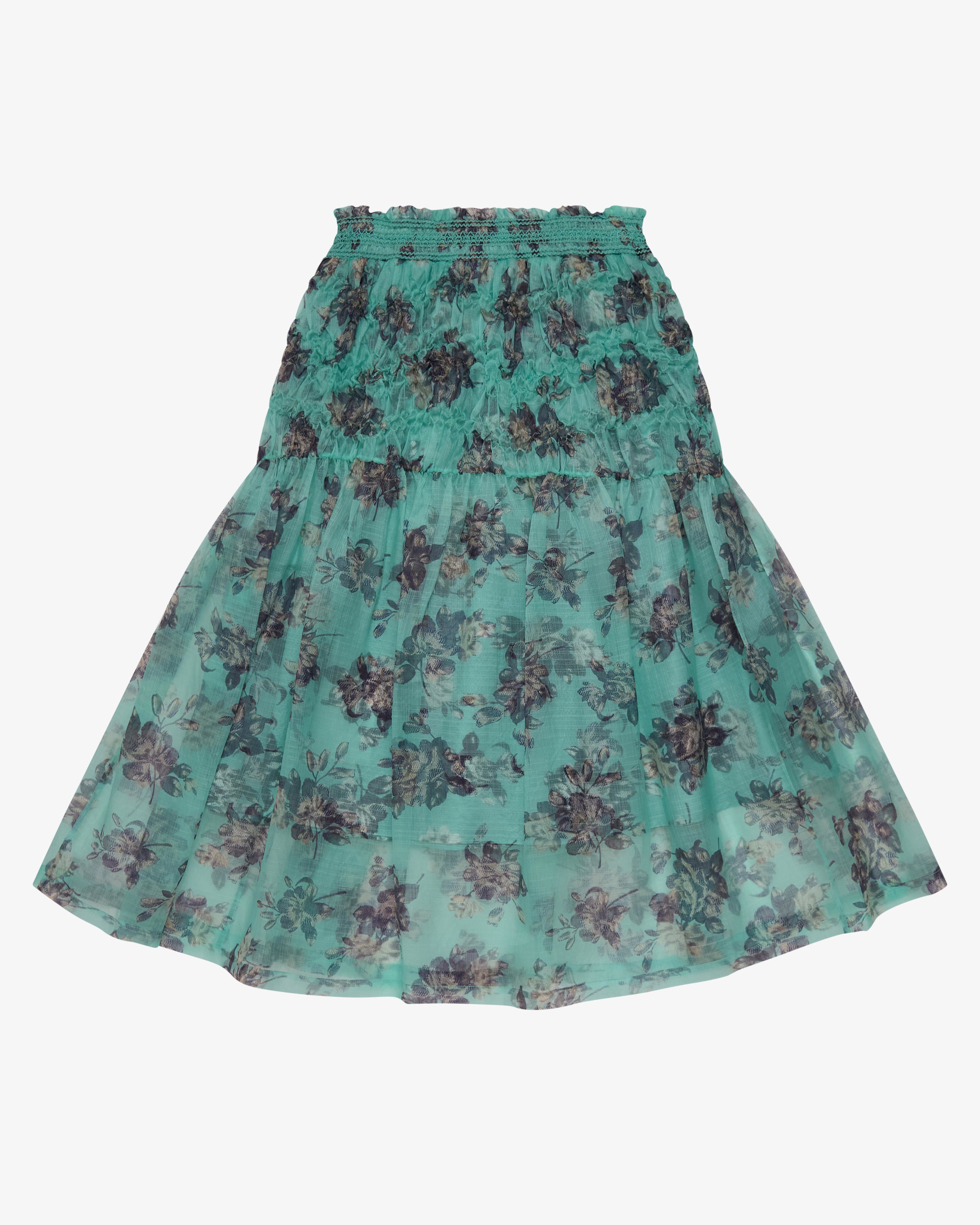 RENLI SU - Women's Skirt - (Light Green) by RENLI SU