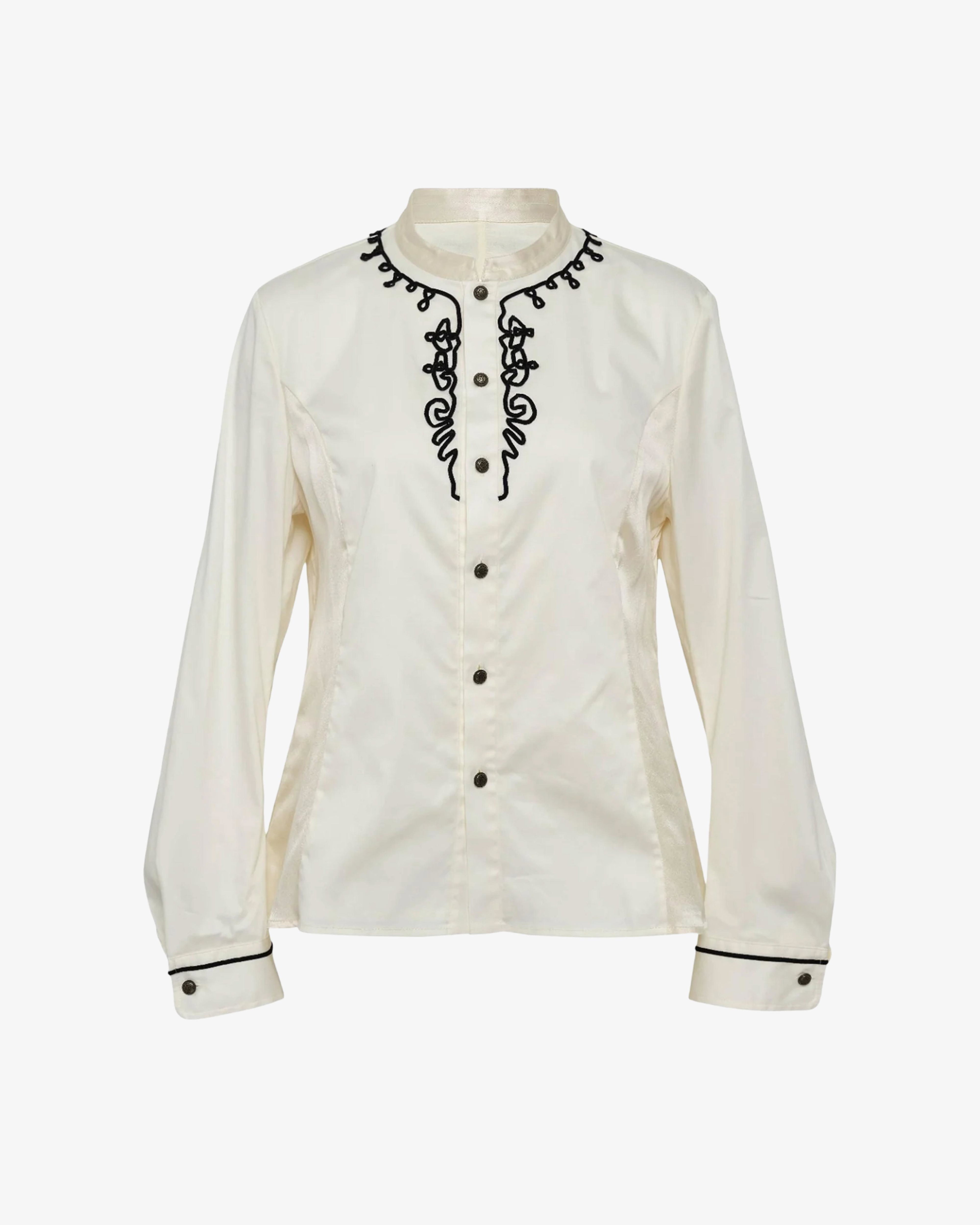 RENLI SU - Women's Top - (Off-White 002) by RENLI SU