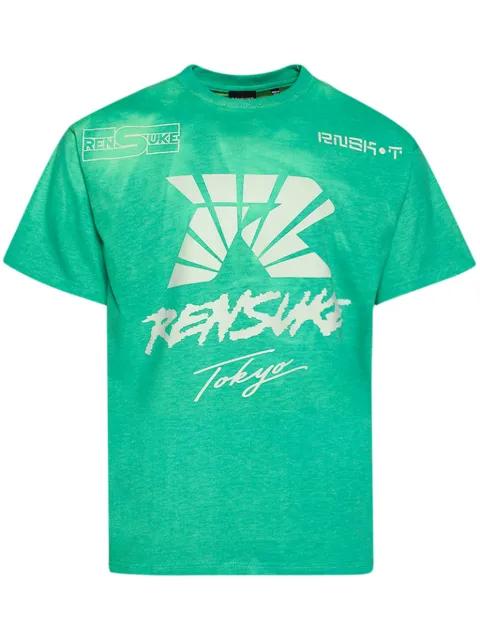 Graphic Loose T-shirt by RENSUKE TOKYO