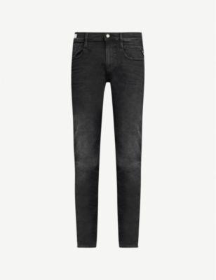 Anbass Hyperflex Clouds slim stretch-denim jeans by REPLAY