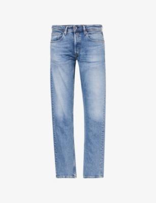 Grover Straight-Fit Stretch-Denim Jeans by REPLAY