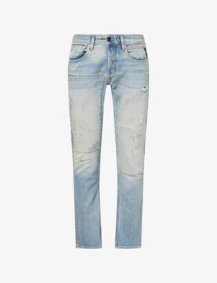 Grover Straight-Leg Cotton Jeans by REPLAY