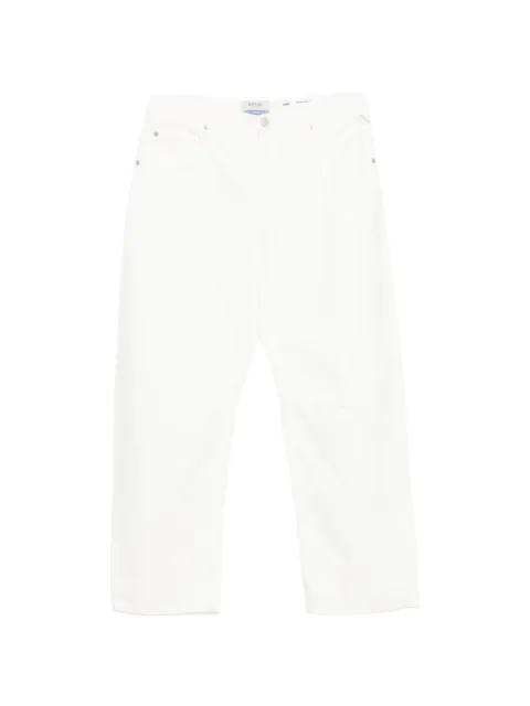 Janie logo-patch jeans by REPLAY