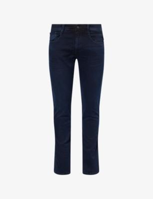 Slim-Fit Anbass Stretch-Denim Jeans by REPLAY