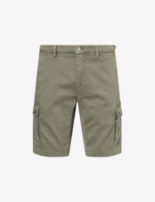 Vannie Cargo-Pocket Denim Shorts by REPLAY