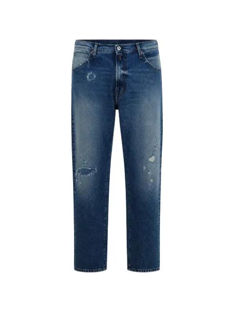 Waine distressed faded-effect jeans by REPLAY