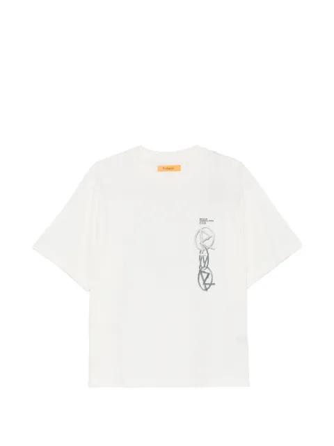 graphic-print T-shirt by REPLAY