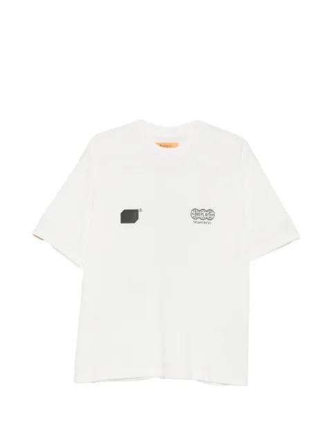 logo-print T-shirt by REPLAY