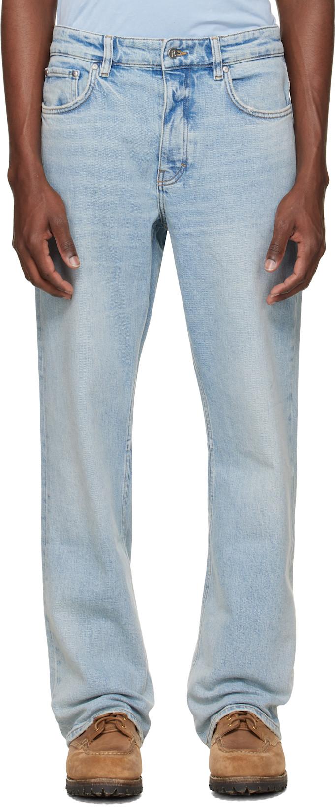 Blue Boot Cut Jeans by REPRESENT