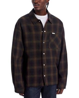 Bonded Reversible Check Shirt by REPRESENT
