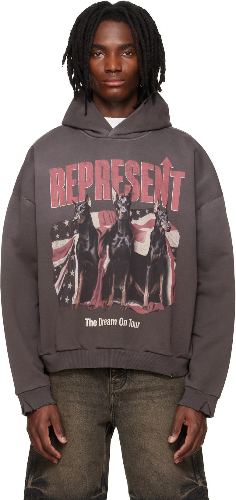 Brown 'Dream On Tour' Hoodie by REPRESENT