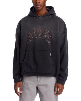Embellished Logo Hoodie by REPRESENT