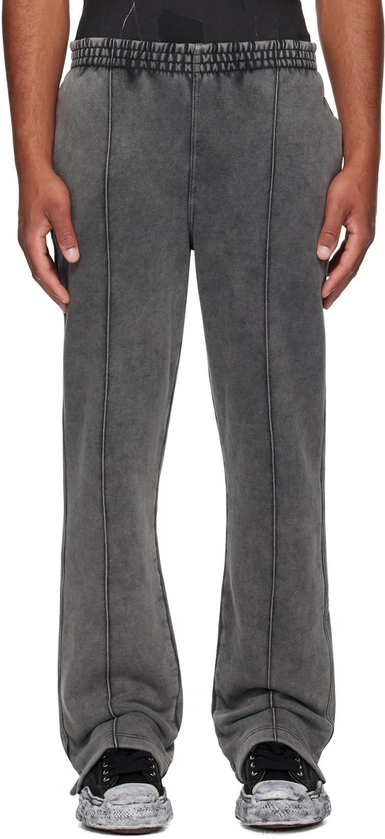 Gray Initial Sweatpants by REPRESENT