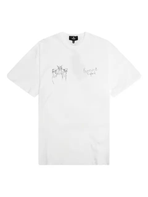 Hand Drawn Thoroughbred graphic-print T-shirt by REPRESENT