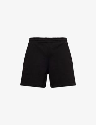 Initial Logo-Print Cotton Sweat Shorts by REPRESENT