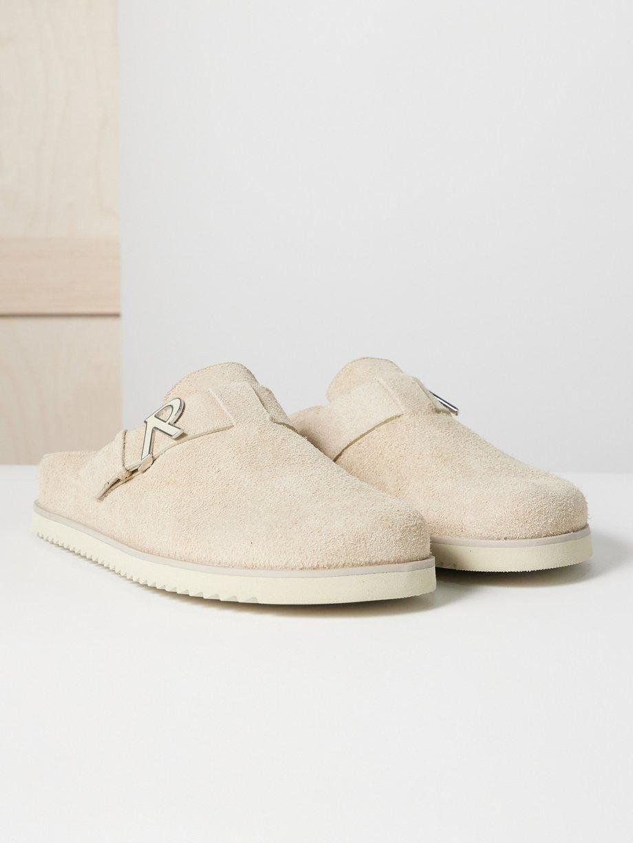 Initial suede clogs by REPRESENT