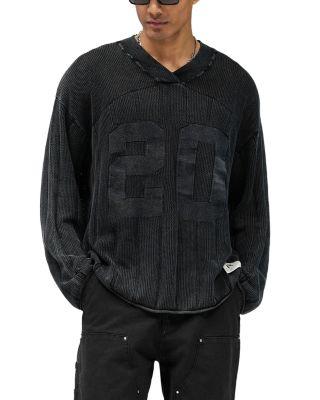 Knitted Varsity Jersey Sweater by REPRESENT