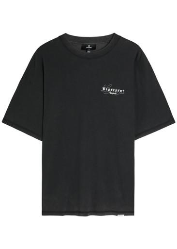 Legacy Overprint logo cotton T-shirt by REPRESENT