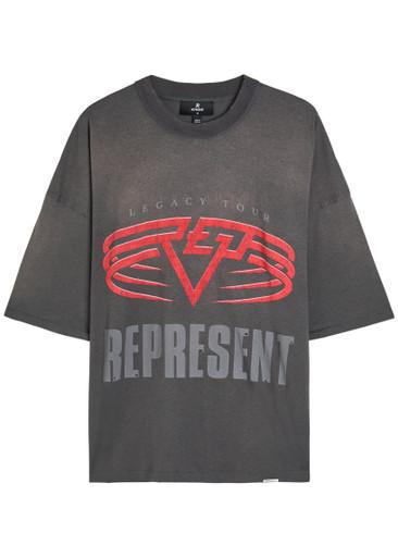 Living Legacy logo cotton T-shirt by REPRESENT