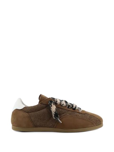 Low-Pro Nubuck patterned-laces sneakers by REPRESENT
