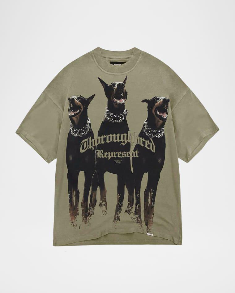 Men's Thoroughbred Cotton T-Shirt by REPRESENT