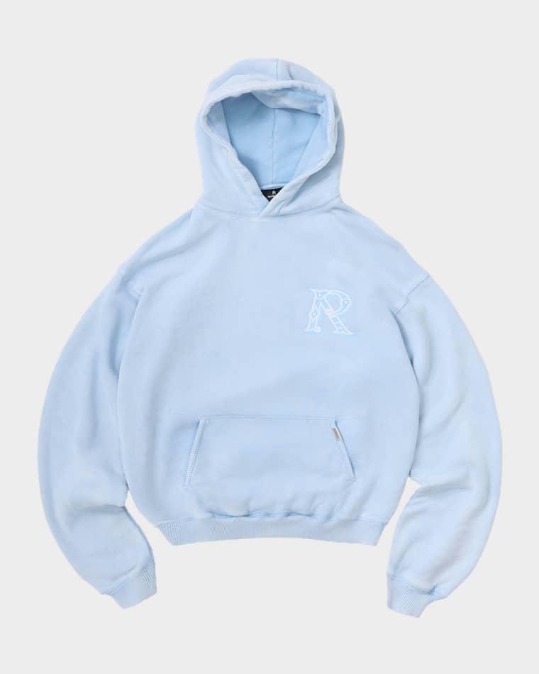 Men's Western Initial Oversized Cotton Hoodie by REPRESENT