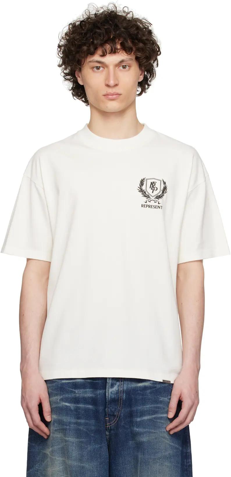 Off-White Crest T-shirt by REPRESENT