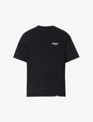 Owners' Club graphic-print relaxed-fit cotton-jersey T-shirt by REPRESENT
