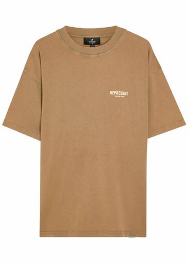 Owners' Club logo cotton T-shirt by REPRESENT Owners' Club logo cotton T-shirt by REPRESENT