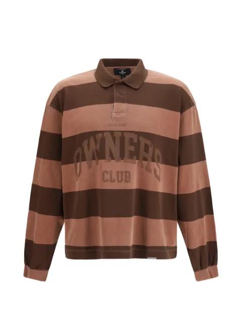 Owners Club striped polo shirt by REPRESENT