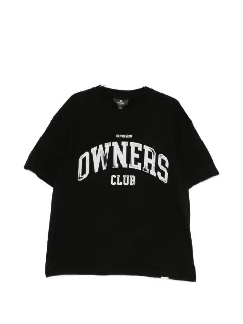 Owners logo-print T-shirt by REPRESENT