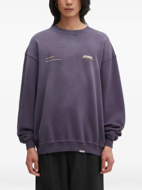 Patron of the Club crew-neck sweatshirt by REPRESENT