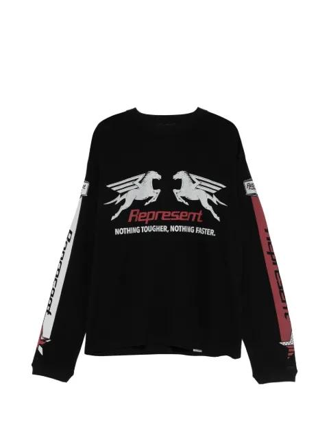 Pegasus long-sleeve T-shirt by REPRESENT
